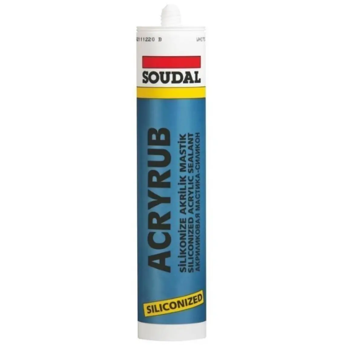 Soudal Acryrub Silikonize Mastik 500 Gr Bej
