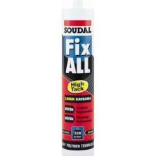 Soudal Fix All Korniş Yapıştırıcı Montaj Silikonu Siyah 290 ml