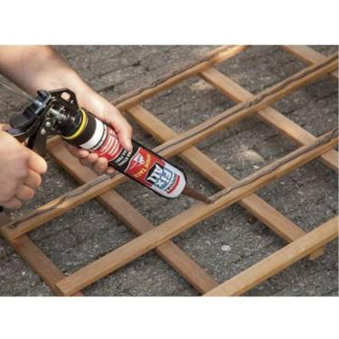 Soudal Fix All Korniş Yapıştırıcı Montaj Silikonu Siyah 290 ml