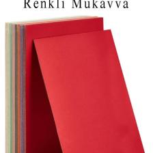 Renkli Mukavva 5 Renk 50x70 cm 1 Paket Sert Renkli Karton 1.0 mm Okul Okul Öncesi Anasınıfı Hobi Etk