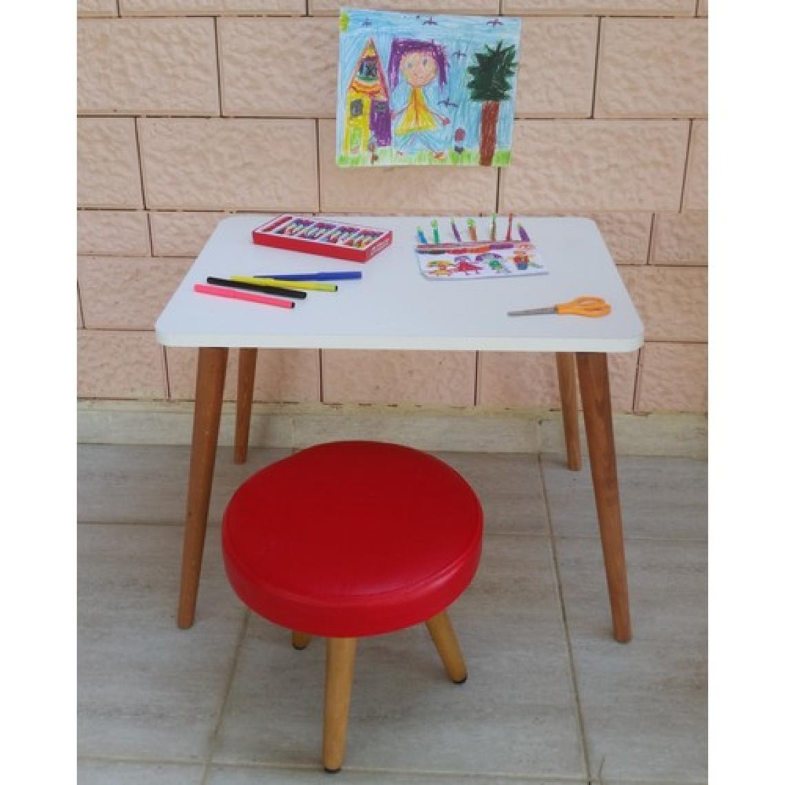 Depolife Çocuk Ders Çalışma Oyun Masası Takımı