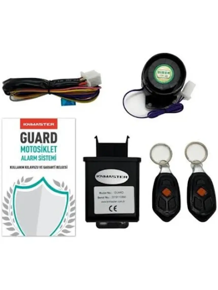 Knmaster Guard Motosiklet Alarm Sistemi