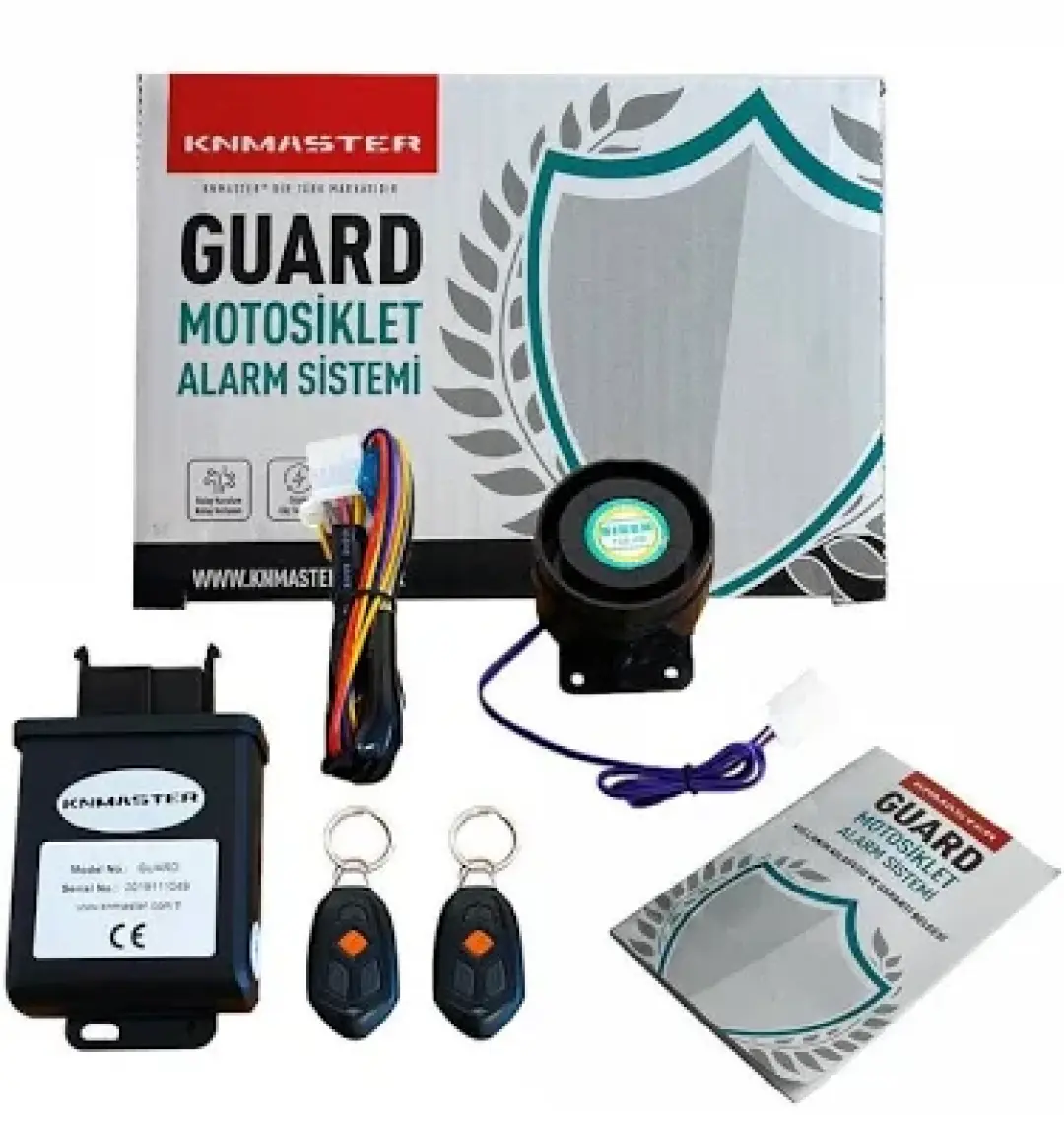 Knmaster Guard Motosiklet Alarm Sistemi