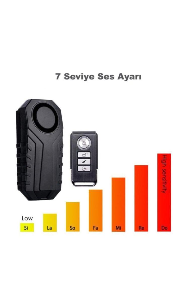 Uzaktan Kumadalı Bisiklet Motosiklet Alarmı