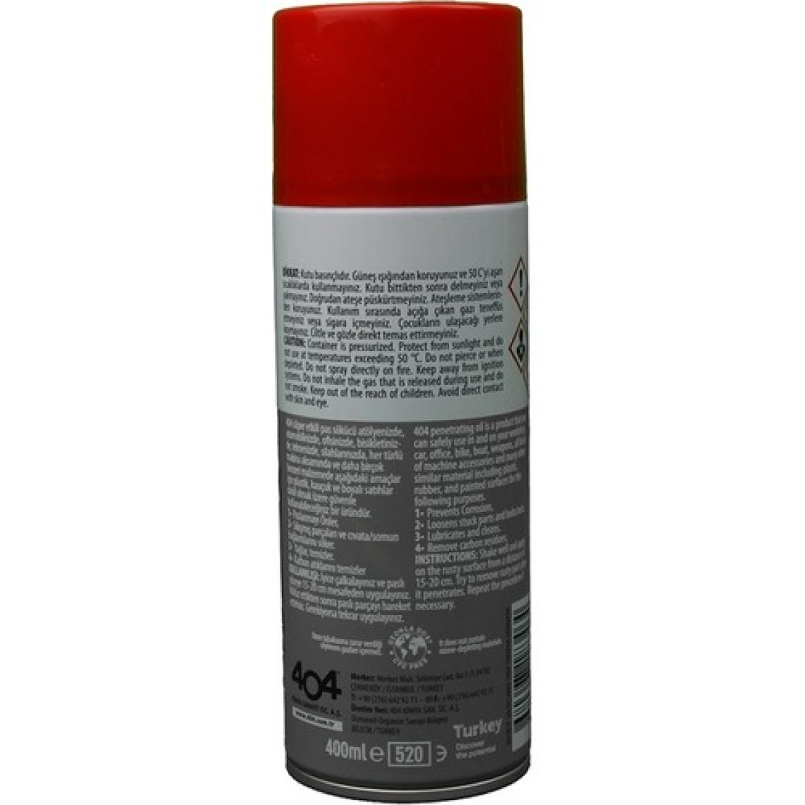 404 Pas Sökücü Sprey 400 ml