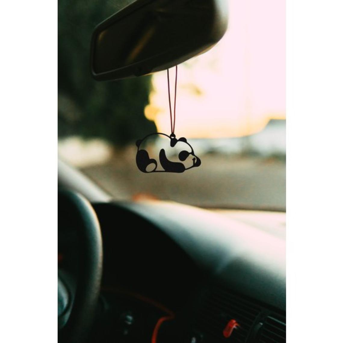 Oyunzu Araba Süsü Metal Panda Motif Dikiz Aynası Süsü Hediyelik