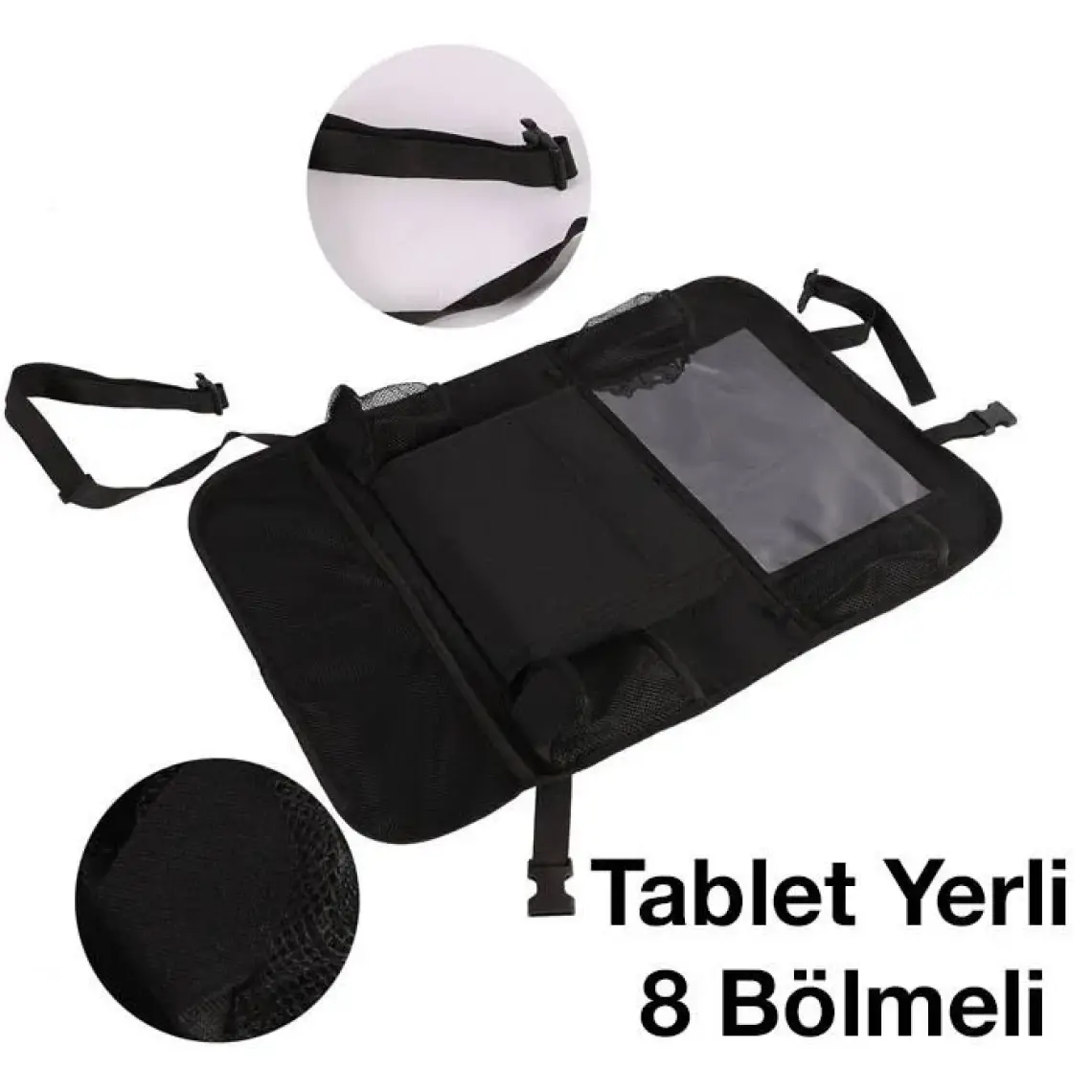 Ally Araba Koltuk Arkası Eşya Düzenleyici Organizer Tablet Telefon Tutucu