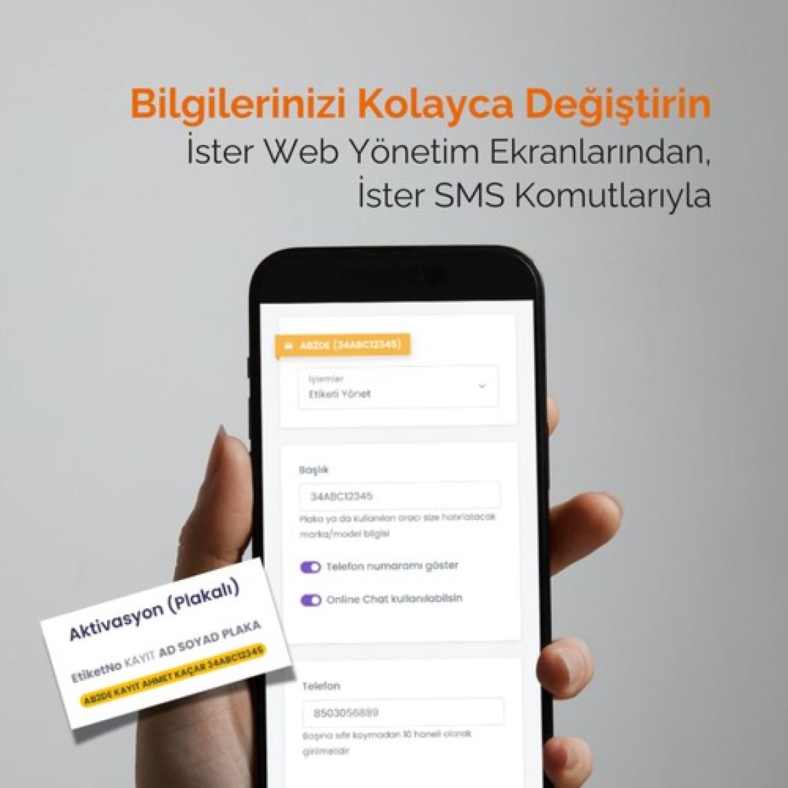 Yeni Nesil Araç Numaratörü, Akıllı Qr Etiket, Park Numaratörü