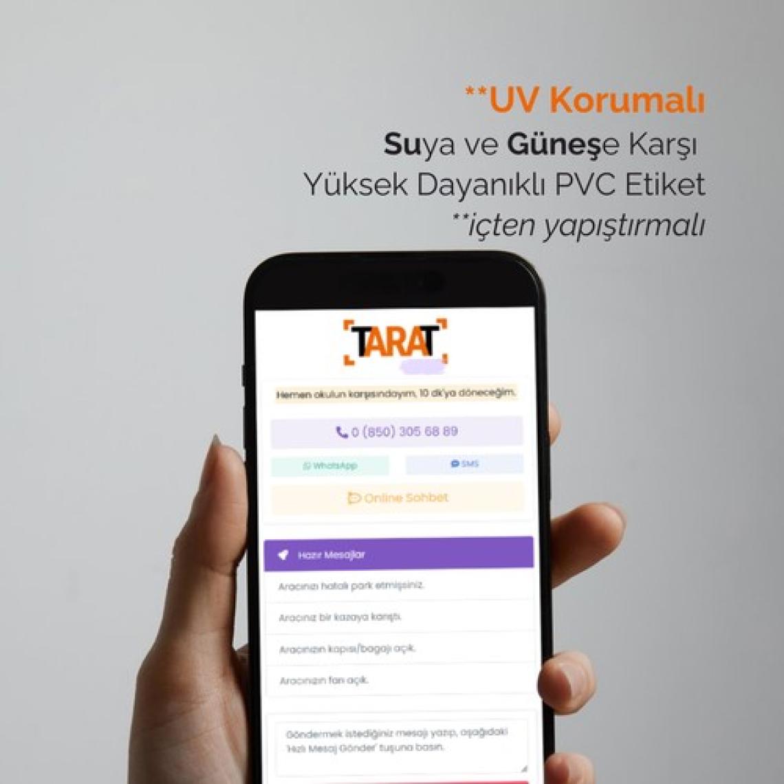 Yeni Nesil Araç Numaratörü, Akıllı Qr Etiket, Park Numaratörü