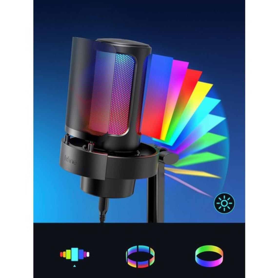 Fifine Ampligame A8 Siyah Yayıncı Mikrofonu