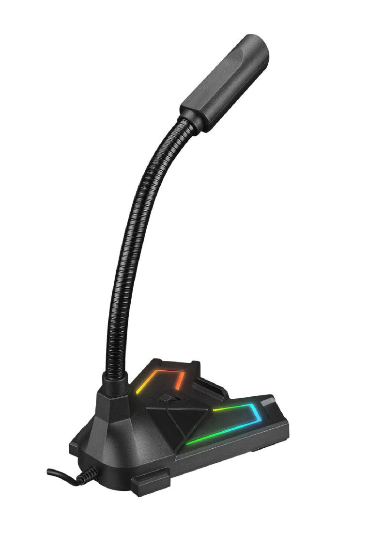 Sn-rmx2 Chatty Siyah Usb Rgb Ledli Gaming Oyuncu Masaüstü Mikrofon