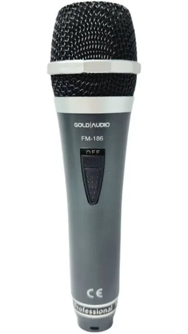 Gold Audio FM-186 - Profesyonel Kablolu El Mikrofonu