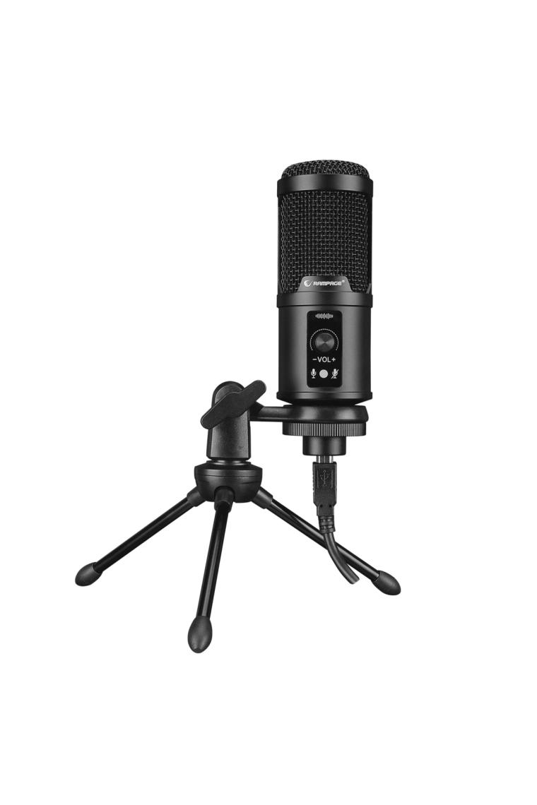 Ra-mp65 X-fuse 1.5m Usb Tripodlu Mikrofon Yayıncı Youtuber Profesyonel Mikrofon Gaming