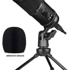 Ra-mp65 X-fuse 1.5m Usb Tripodlu Mikrofon Yayıncı Youtuber Profesyonel Mikrofon Gaming