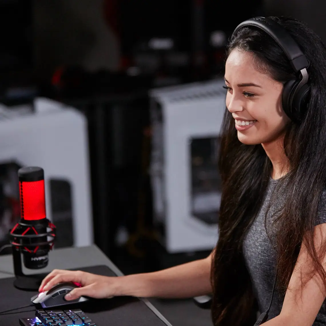 HyperX QuadCast Oyuncu Mikrofonu