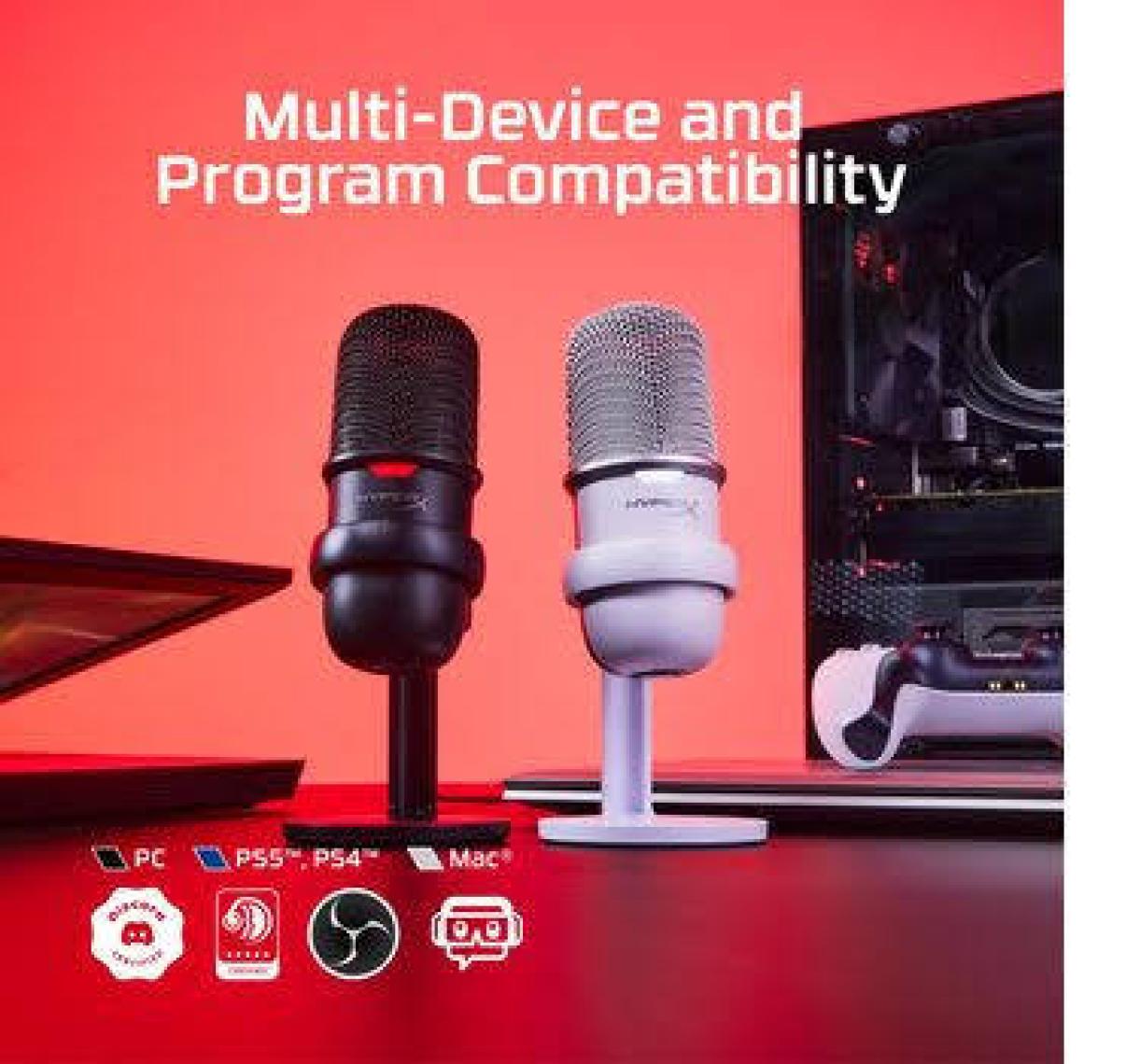 HyperX Solocast Mikrofon HMIS1X-XX-BK/G