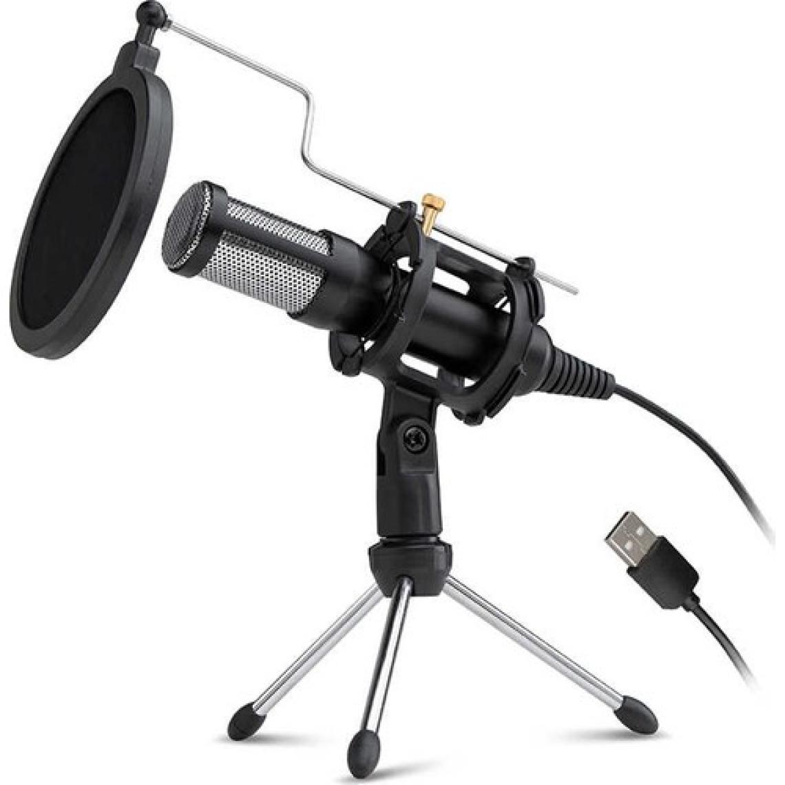 Dexim DMK7722 Elite PC/Laptop Professinonal Streaming USB Mikrofon Siyah