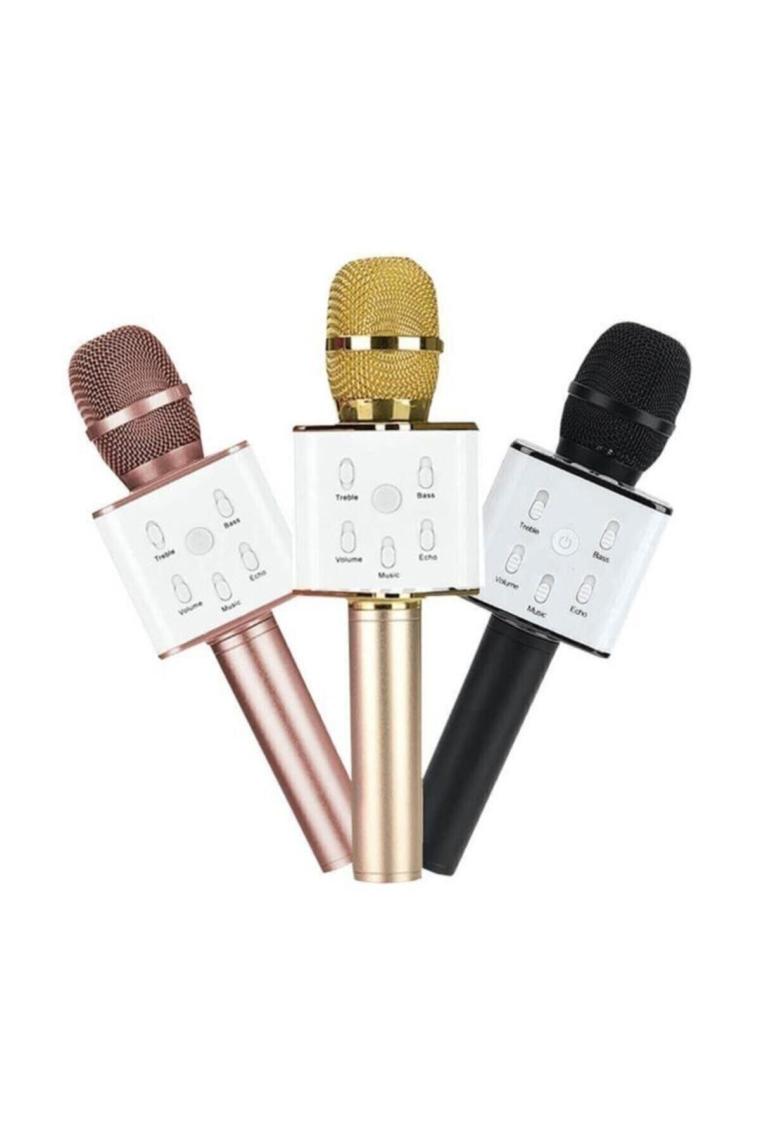 Polosmart Wireless Karaoke Mikrofon Sarı