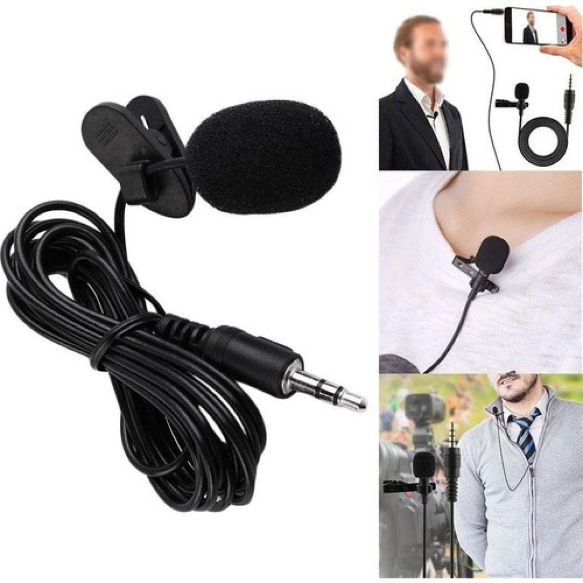 Keepro yaka mikrofonu 3.5mm stereo jaklı yaka mikrofonu 3m