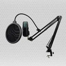 Shuriken ES9 ONPA RGB Gaming Profesyonel Oyuncu Yayıncı Mikrofonu + Masa Standı + Masa Tutacağı + Mikrofon Filtresi