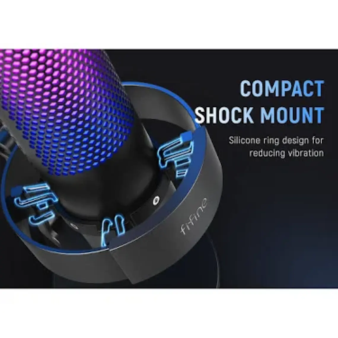 Fifine Ampligame A9 USB Oyuncu Yayıncı Bilgisayar Mikrofon