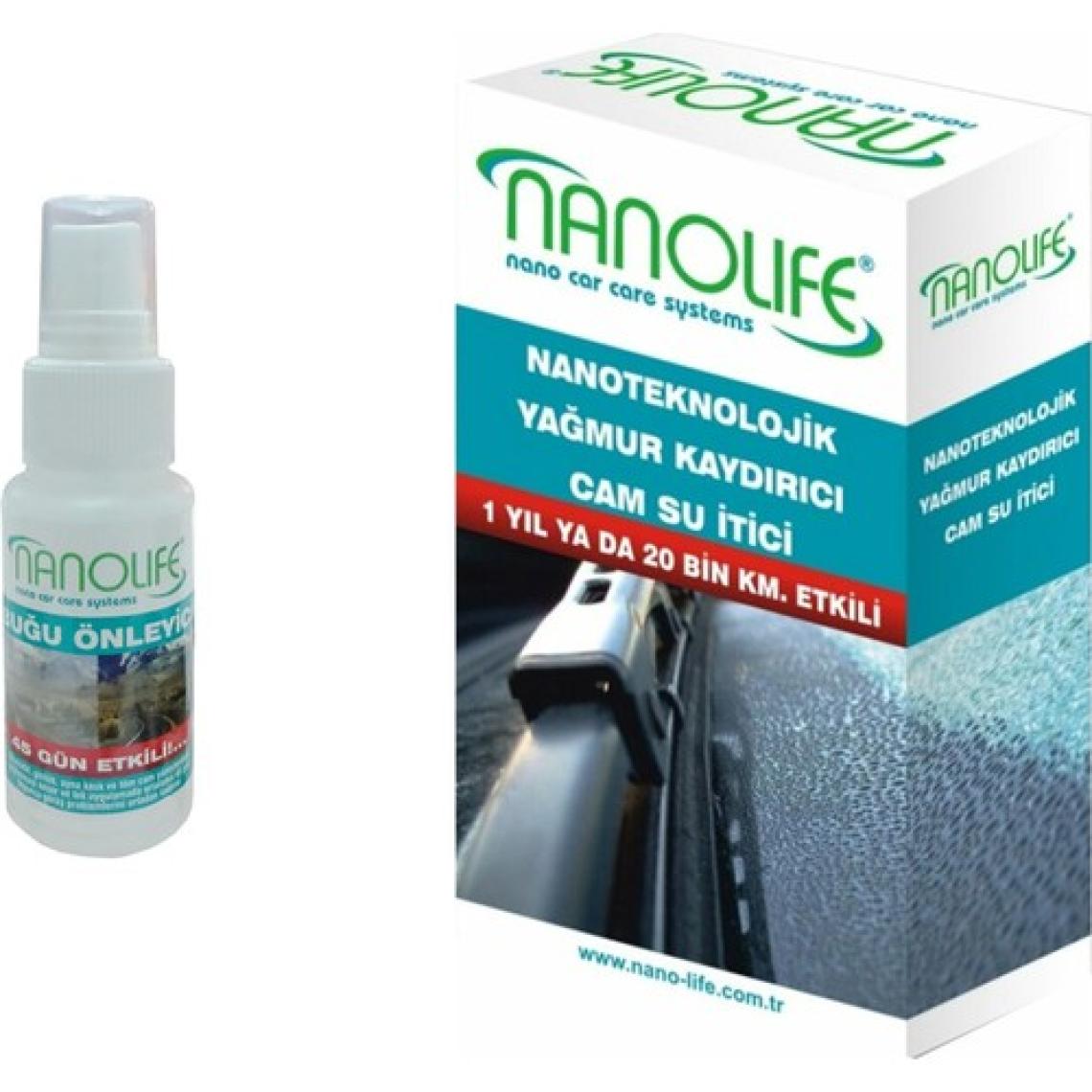 Nanolife Yağmur Kaydırıcı & Buğu Önleyici Set
