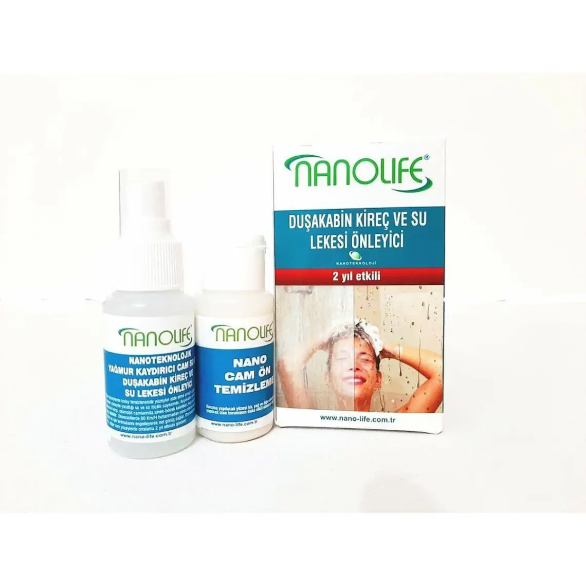 Nanolife 2 Yıl Etkili İç Mekan Su Kaydırıcı Kireç Lekesi Önleyici 09c056
