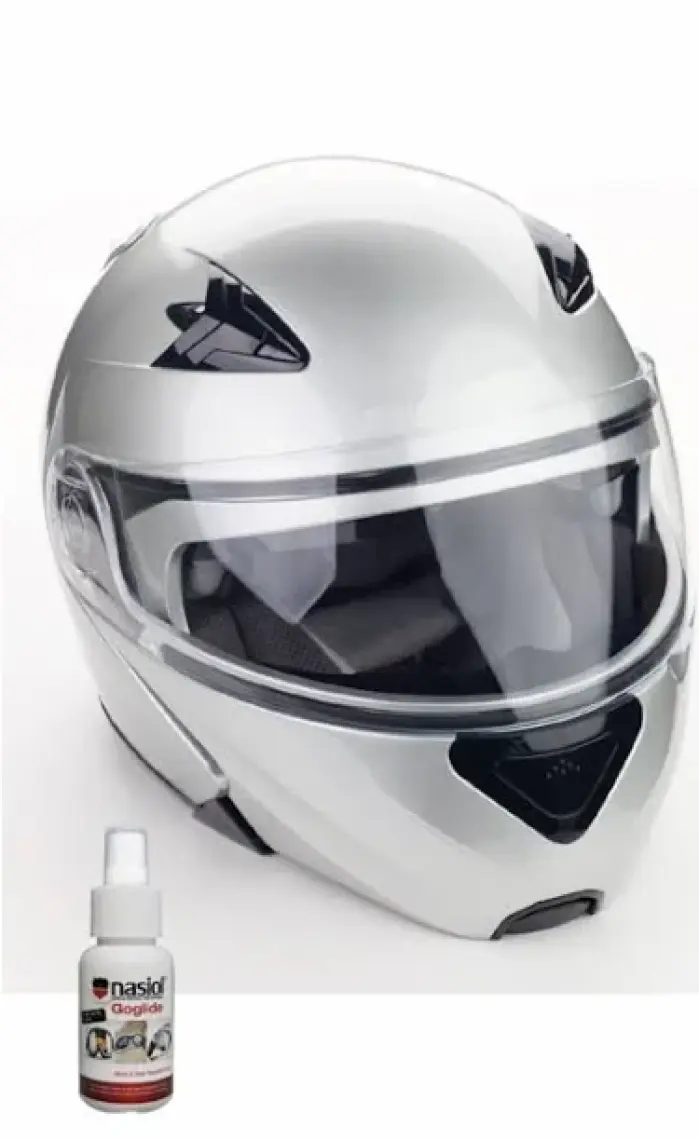 Nasiol Goglide Motosiklet ve Kask Vizörü Su İtici-Nano Yağmur Kaydırıcı Sprey-1 Yıl Dayanım-50ml