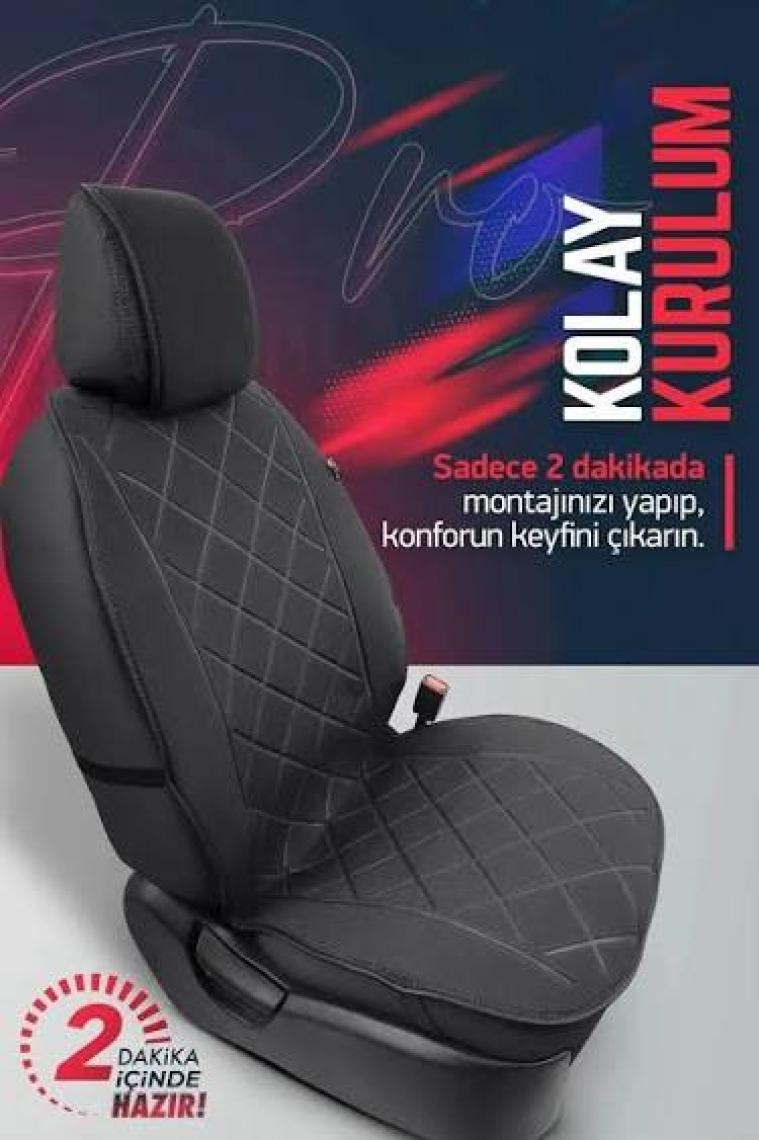 Otom Active Pro Series Koruyucu Oto Koltuk Minderi Bej