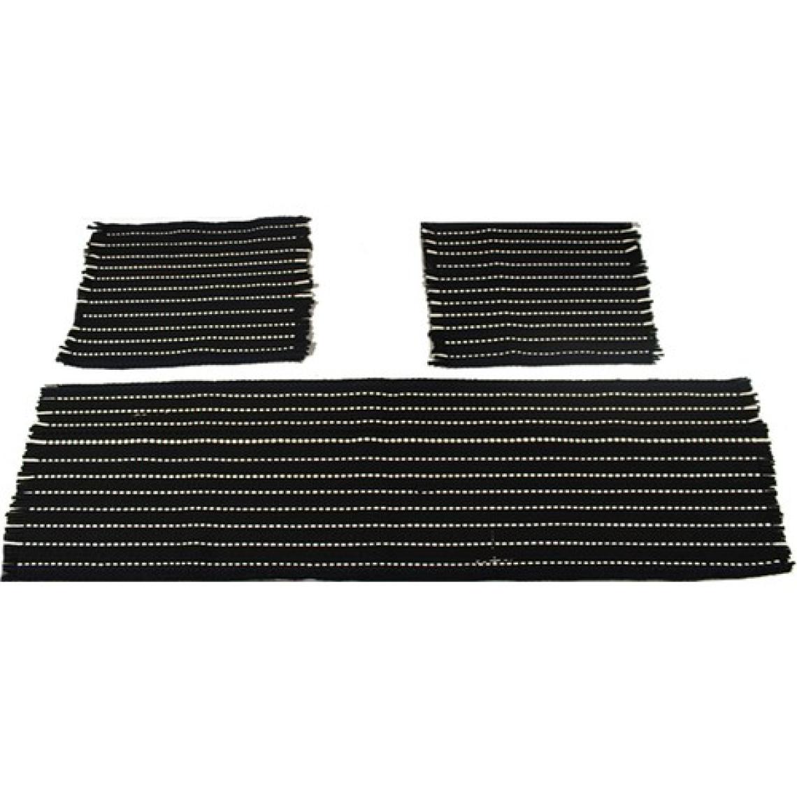 Schumi Terletmez Oto Kilim Ön ve Arka 3 Lü Serme Set
