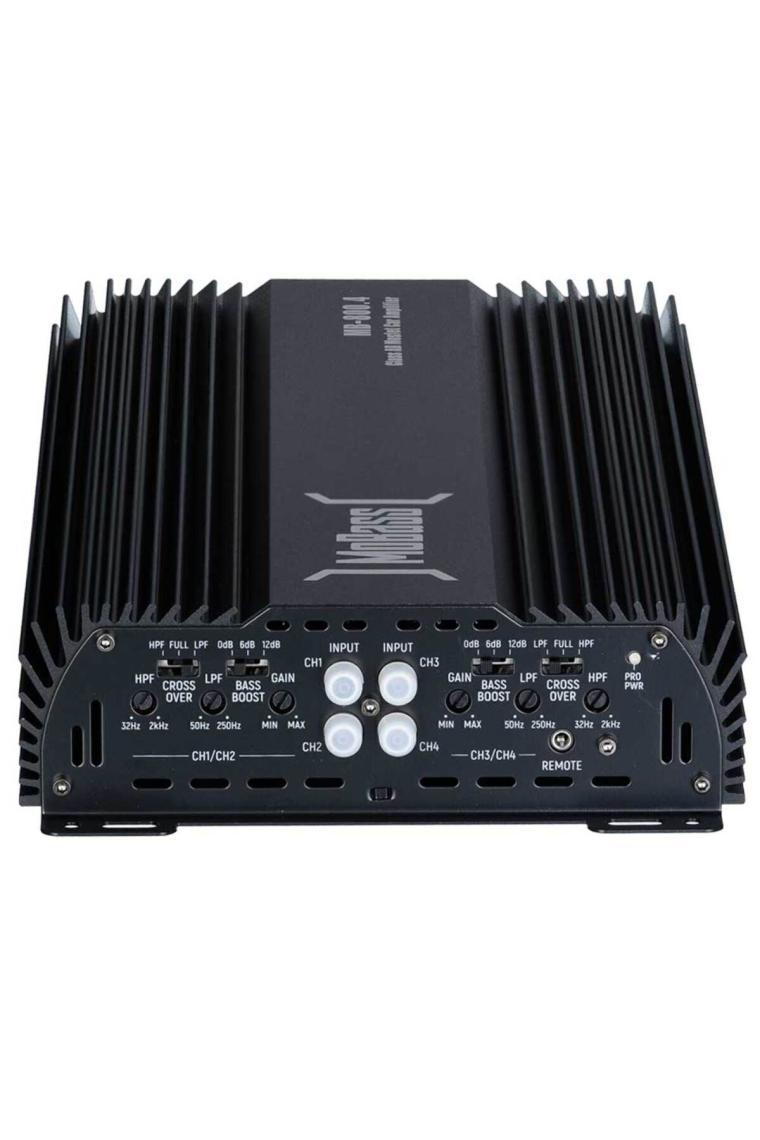 Mobass Oto Anfi 4000W 4 Kanal Mobass MB-800.4
