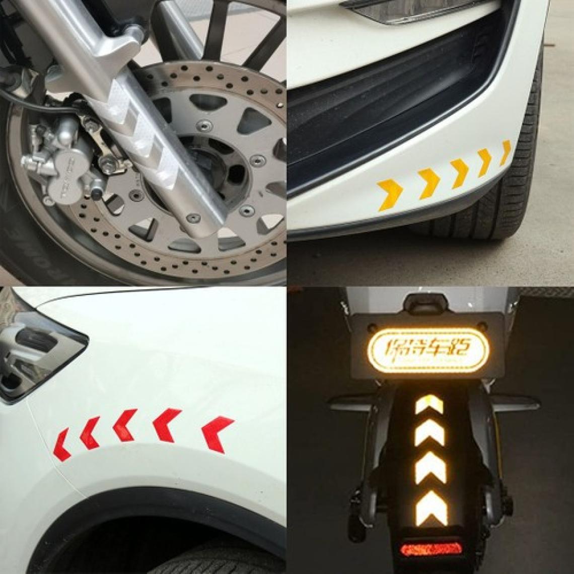 Knmaster Ok Şerit Reflektörlü Yansıtıcı Sticker Etiket
