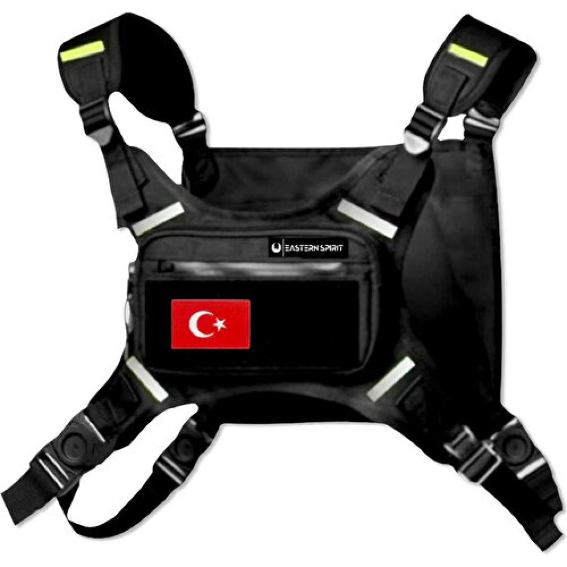 Knmaster Eastern Spirit Motosiklet – Bisiklet Reflektörlü Yelekli Çanta (Yeni Yönetmeliğe Uyumlu) + Hediye Seti