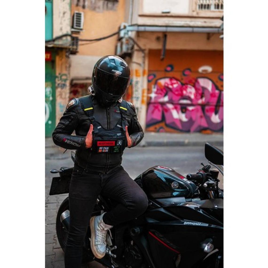Knmaster Eastern Spirit Motosiklet – Bisiklet Reflektörlü Yelekli Çanta (Yeni Yönetmeliğe Uyumlu) + Hediye Seti
