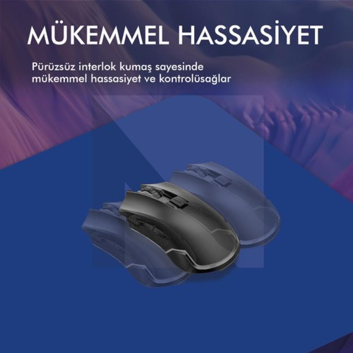Active Team MP05 - 100x50 3xLarge Mavi Gaming Mousepad | Kaymaz Taban, Oyuncu Gamepad,Ev,Ofis,Oyun
