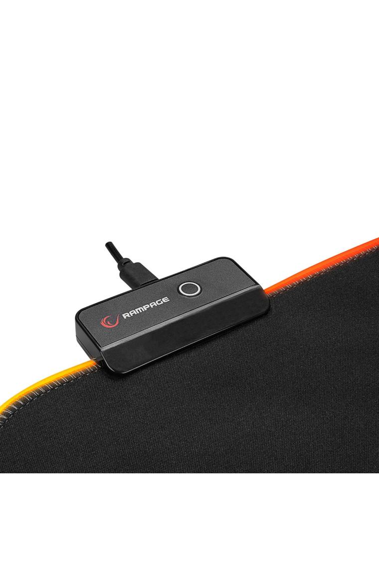 Mp-22 Siyah 300*800*3mm Rgb Ledli Gaming Mouse Pad Xl Mouse Pad Tam Boy