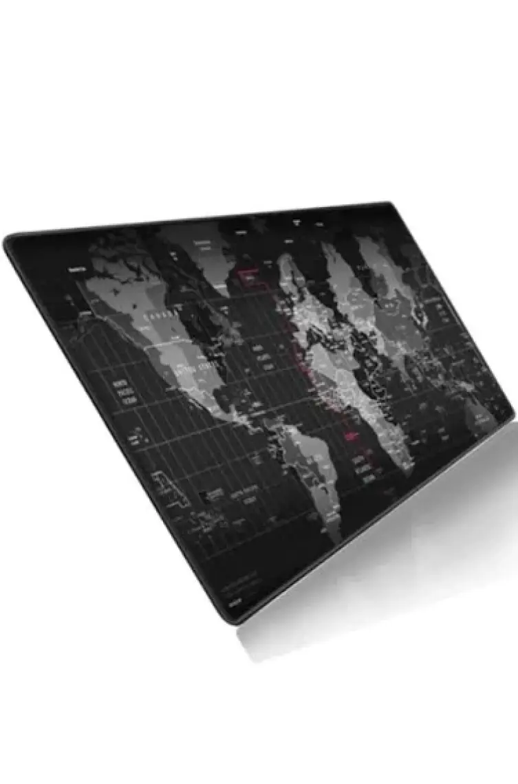 Dalong Dünya Desenli 80X30 cm Mouse Pad Xl Gaming Mousepad