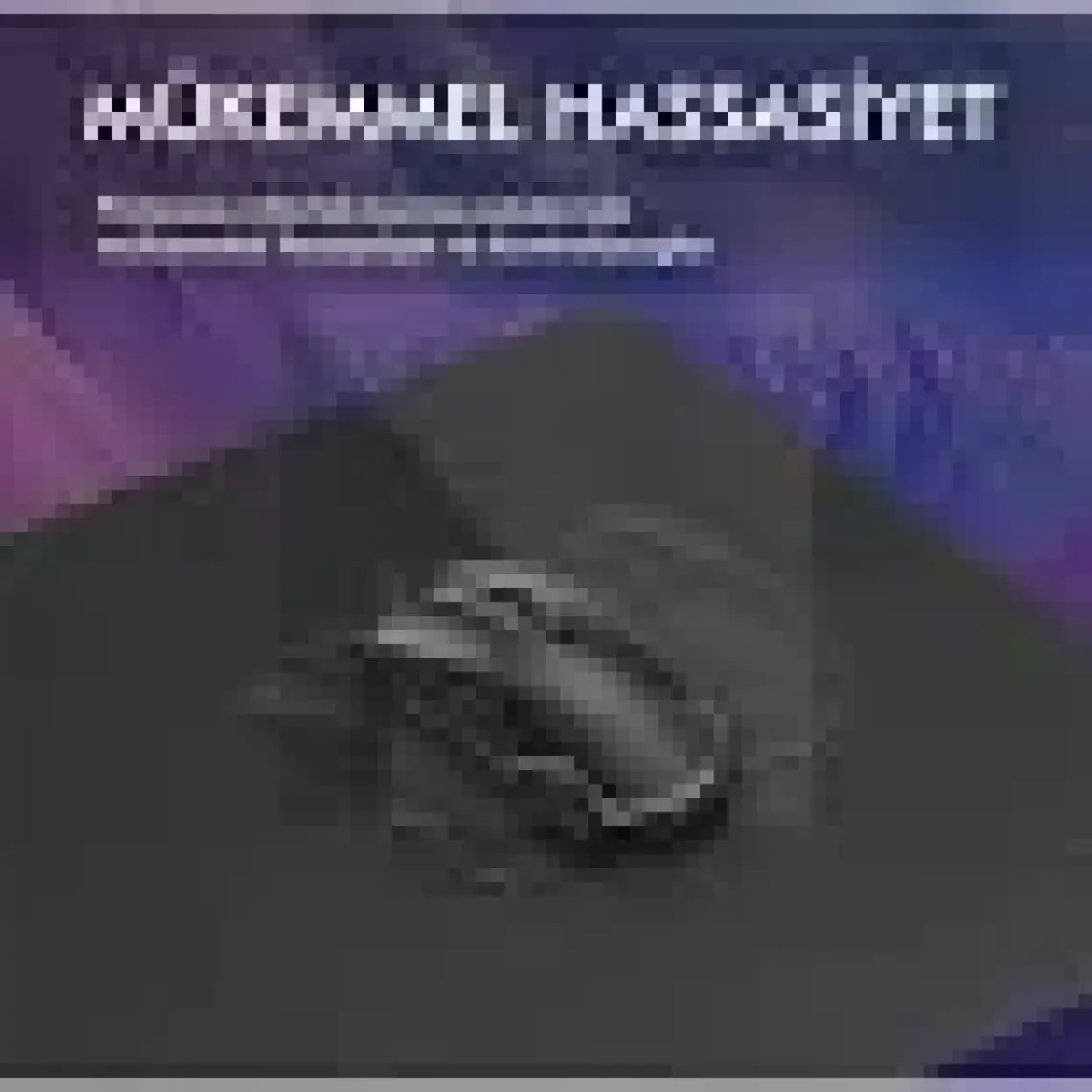 Active Team MP05 - 70x30 Large Siyah Gaming Mousepad | Kaymaz Taban, Oyuncu Gamepad,Ev,Ofis,Oyun