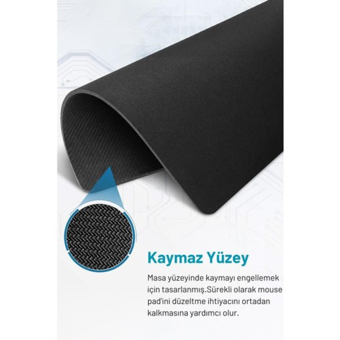 Ortholand Xtreme Xl 90X40 Professionel Dikişsiz Büyük Boy Mouse Pad Gaming, Ofis, Oyuncu Mouse Pad, Siyah