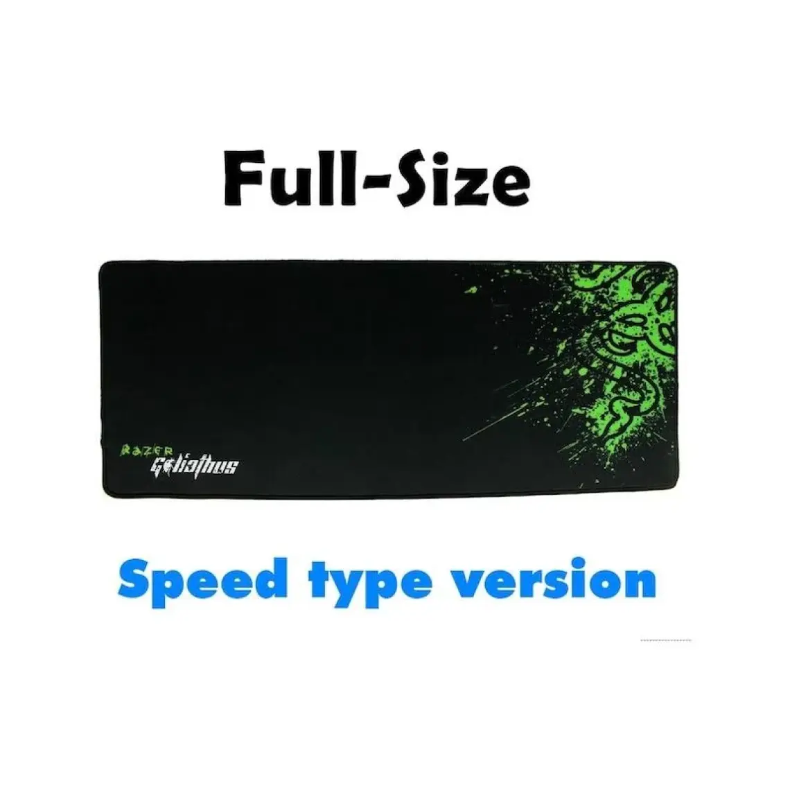 Sge Teknoloji Razer 70X30 cm Speed Kaymaz Taban Dikişli Oyuncu Gaming Mouse Pad
