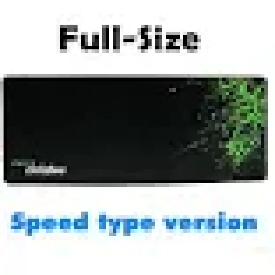 Sge Teknoloji Razer 70X30 cm Speed Kaymaz Taban Dikişli Oyuncu Gaming Mouse Pad
