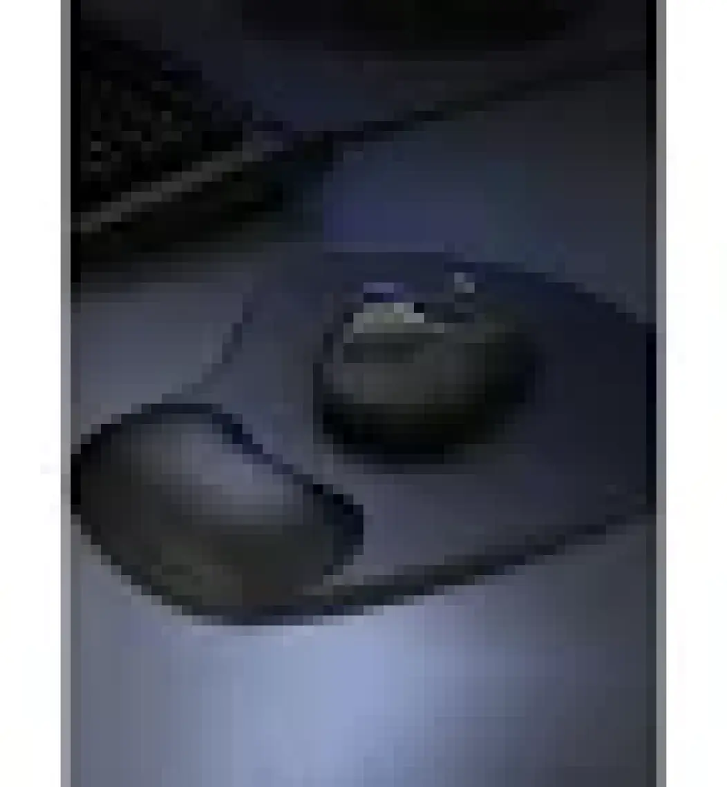 Active Team MP01 - Siyah Elips Bilek Destekli Mouse Pad | Konforlu, Kaymaz Taban, Ergonomik, Yumuşak, Ev,Ofis