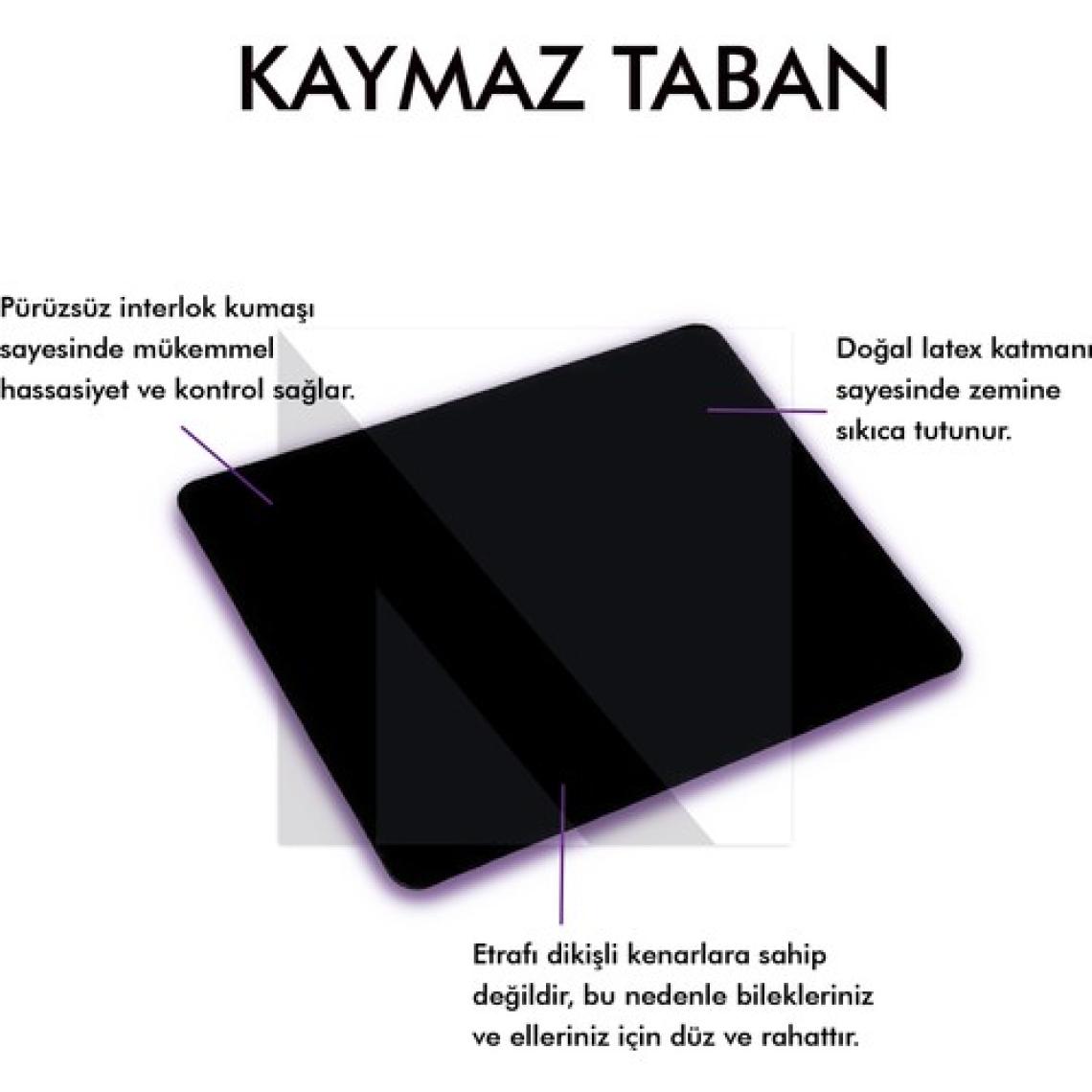 Active Team MP05 - 80x40 xLarge Siyah Gaming Mousepad | Kaymaz Taban, Oyuncu Gamepad,Ev,Ofis,Oyun