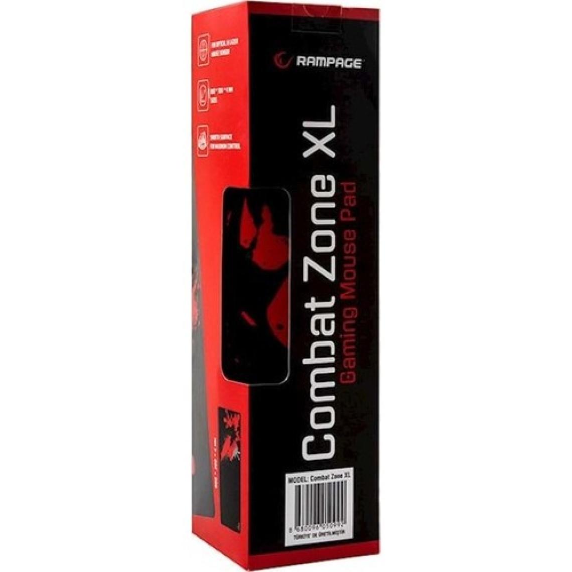Rampage Combat Zone XL 800x300x4 mm Oyuncu Mouse Pad