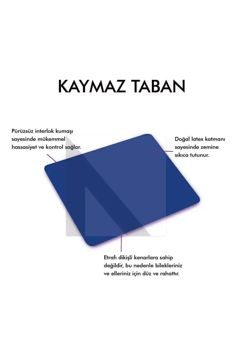 Active Team MP05 - 70x30 Large Mavi Gaming Mousepad | Kaymaz Taban, Oyuncu Gamepad,Ev,Ofis,Oyun