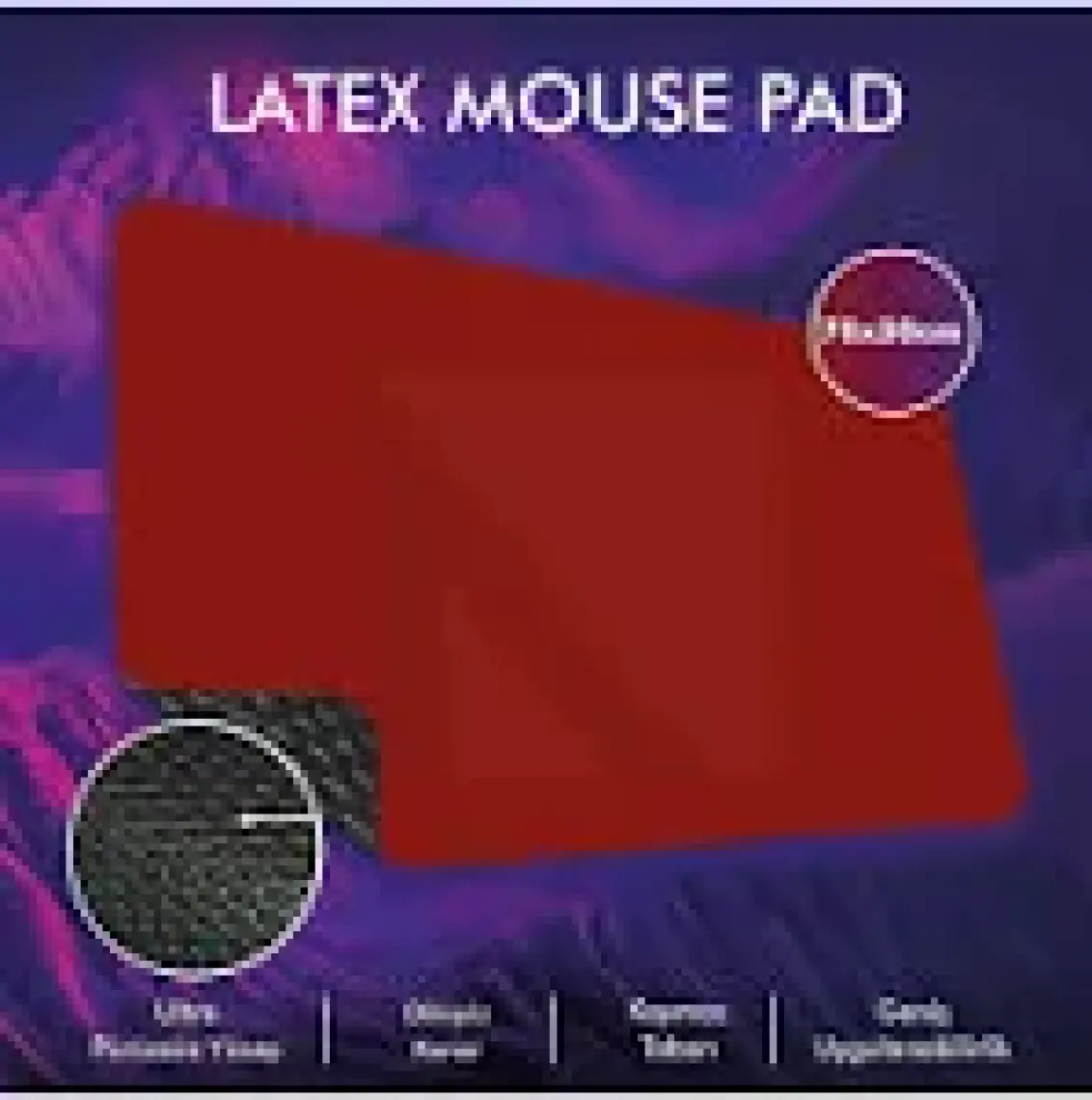 Active Team MP05 - 70x30 Large Kırmızı Gaming Mousepad | Kaymaz Taban, Oyuncu Gamepad,Ev,Ofis,Oyun