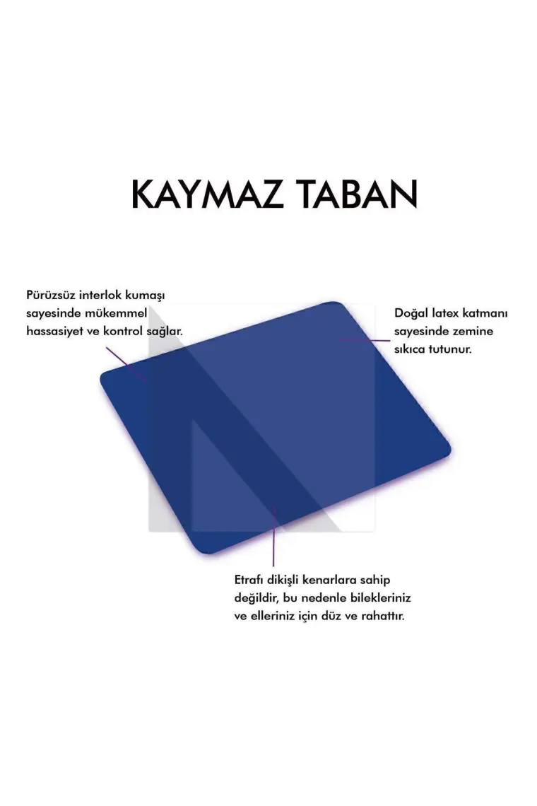 Active Team MP05 - 80x40 xLarge Mavi Gaming Mousepad | Kaymaz Taban, Oyuncu Gamepad,Ev,Ofis,Oyun