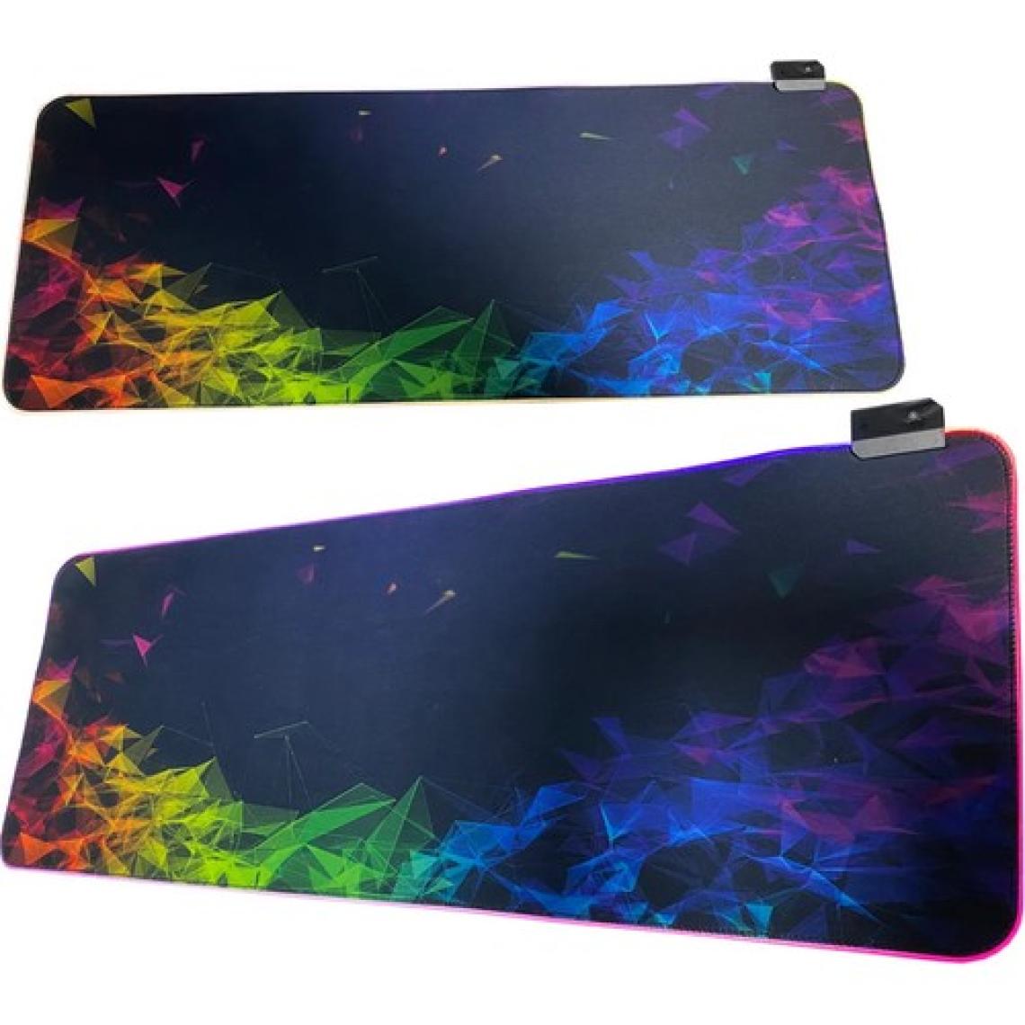 Aksesuarcı 80X30CM Büyük Boy Xxl Resimli Desenli Mousepad Rgb LED Işıklı Gaming Gamer Oyuncu Mouse Pad
