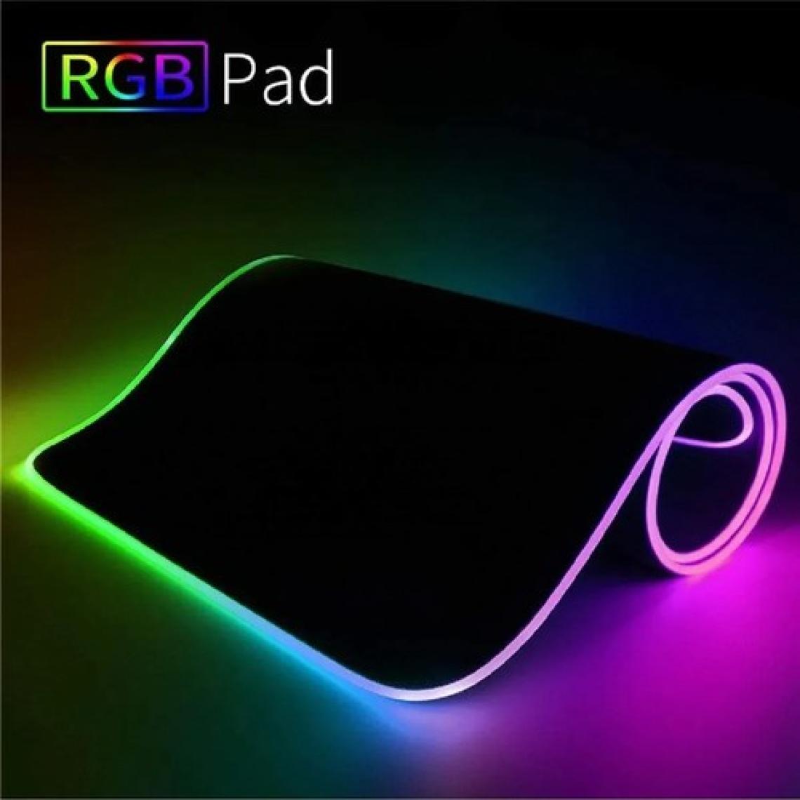 Aksesuarcı 80X30CM Büyük Boy Xxl Resimli Desenli Mousepad Rgb LED Işıklı Gaming Gamer Oyuncu Mouse Pad