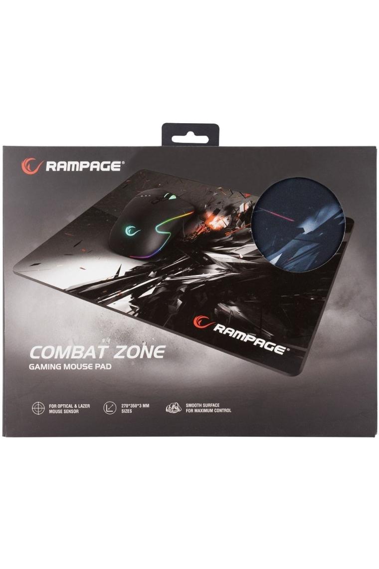 Rampage Combat Zone 270x350x3mm Oyuncu Mouse Pad